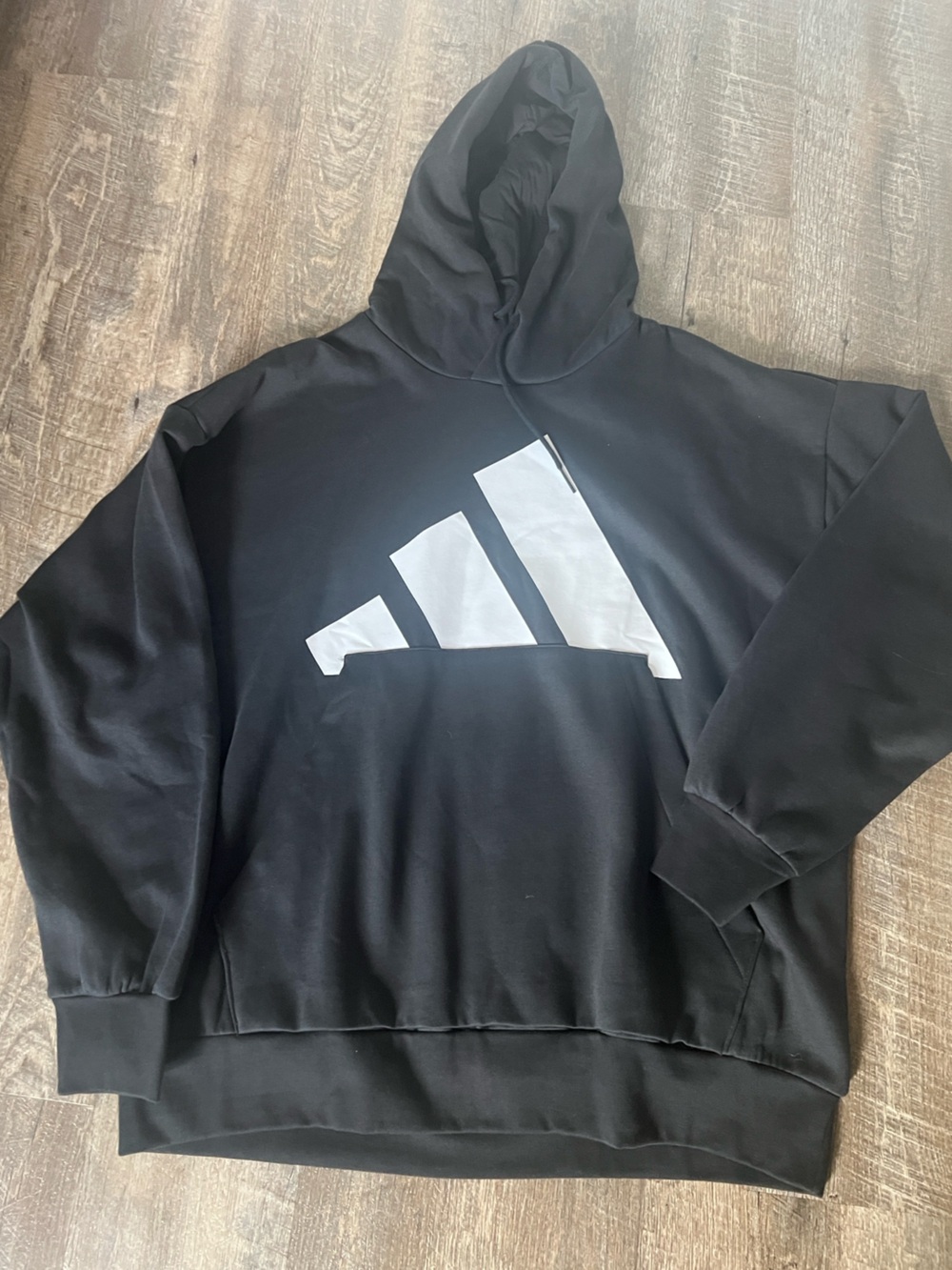 Adidas‎ Big Logo Fleece Hoodie-Size 2XL